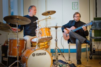 Live-Musik bei einer Veranstaltung